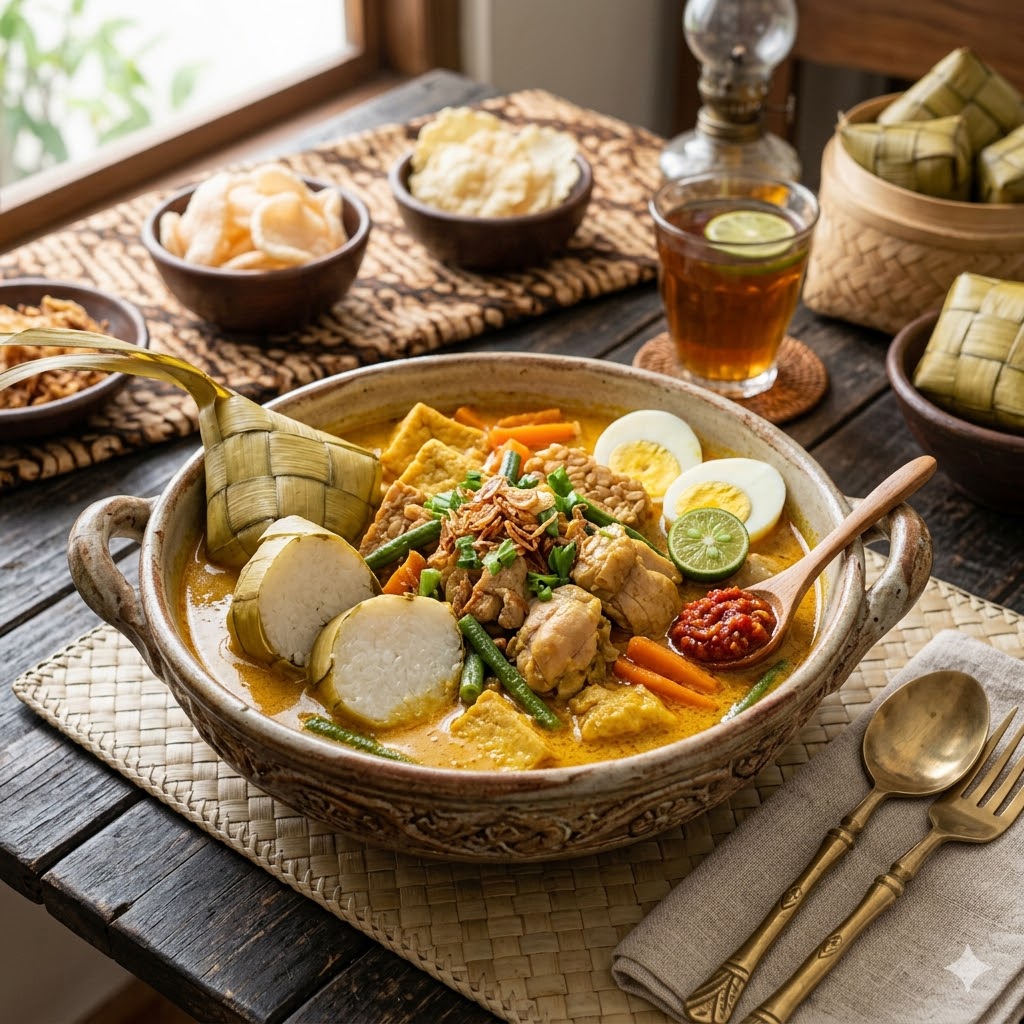 Ketupat Kuah Martabak Kubang Hayuda